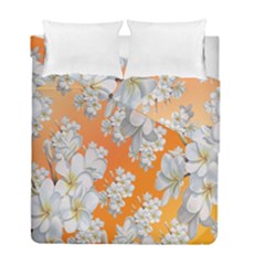 Flowers Background Backdrop Floral Duvet Cover Double Side (full/ Double Size)