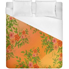 Flowers Background Backdrop Floral Duvet Cover (california King Size)