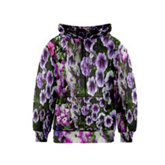 Flowers Blossom Bloom Plant Nature Kids  Zipper Hoodie by Nexatart