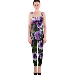 Flowers Blossom Bloom Plant Nature Onepiece Catsuit by Nexatart