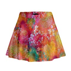 Here In Heaven Mini Flare Skirt by KirstenStar