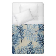 Flowers Blue Patterns Fabric Duvet Cover (single Size)