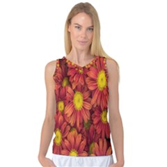 Flowers Nature Plants Autumn Affix Women s Basketball Tank Top