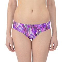 Flowers Abstract Digital Art Hipster Bikini Bottoms by Nexatart