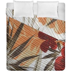 Fall Colors Duvet Cover Double Side (california King Size)