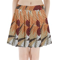 Fall Colors Pleated Mini Skirt