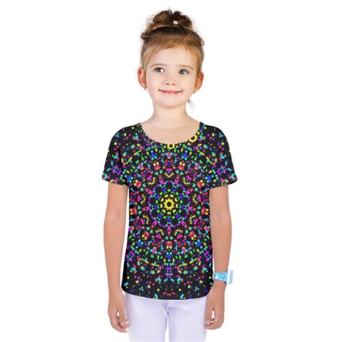 Fractal Texture Kids  One Piece Tee by Nexatart