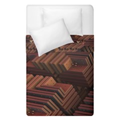 Fractal 3d Render Futuristic Duvet Cover Double Side (single Size)