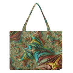 Fractal Artwork Pattern Digital Medium Tote Bag