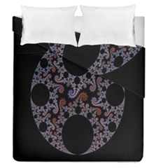 Fractal Complexity Geometric Duvet Cover Double Side (queen Size)