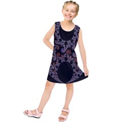 Fractal Complexity Geometric Kids  Tunic Dress