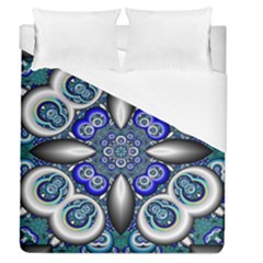 Fractal Cathedral Pattern Mosaic Duvet Cover (queen Size)