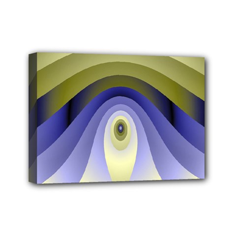 Fractal Eye Fantasy Digital Mini Canvas 7  X 5  by Nexatart