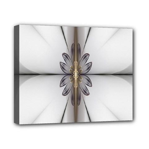 Fractal Fleur Elegance Flower Canvas 10  x 8 