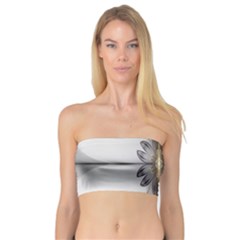 Fractal Fleur Elegance Flower Bandeau Top