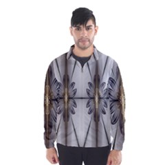 Fractal Fleur Elegance Flower Wind Breaker (Men)