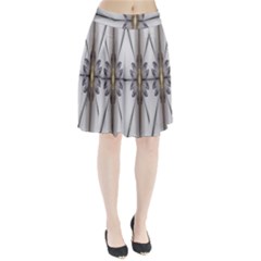 Fractal Fleur Elegance Flower Pleated Skirt