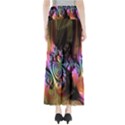 Fractal Colorful Background Maxi Skirts View2