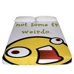 Weirdo Fitted Sheet (king Size)