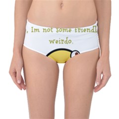 Weirdo Mid-waist Bikini Bottoms