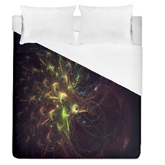 Fractal Flame Light Energy Duvet Cover (queen Size)