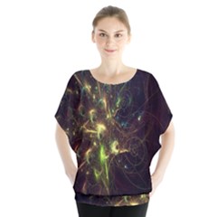 Fractal Flame Light Energy Blouse