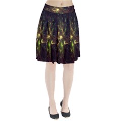 Fractal Flame Light Energy Pleated Skirt