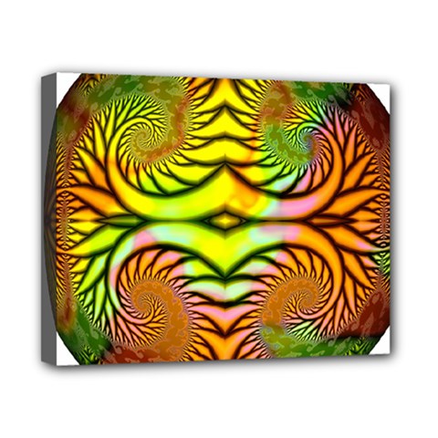 Fractals Ball About Abstract Canvas 10  X 8 