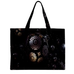 Fractal Sphere Steel 3d Structures Zipper Mini Tote Bag by Nexatart