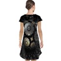 Fractal Sphere Steel 3d Structures Cap Sleeve Nightdress View2