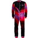 Glass Ball Decorated Beautiful Red OnePiece Jumpsuit (Men)  View1