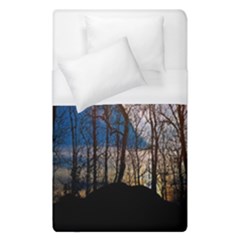 Full Moon Forest Night Darkness Duvet Cover (single Size)