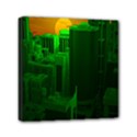 Green Building City Night Mini Canvas 6  x 6  View1