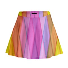 Graphics Colorful Color Wallpaper Mini Flare Skirt