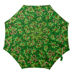 Green Holly Hook Handle Umbrellas (medium) by Nexatart