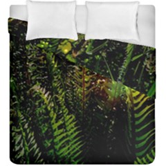 Green Leaves Psychedelic Paint Duvet Cover Double Side (king Size)