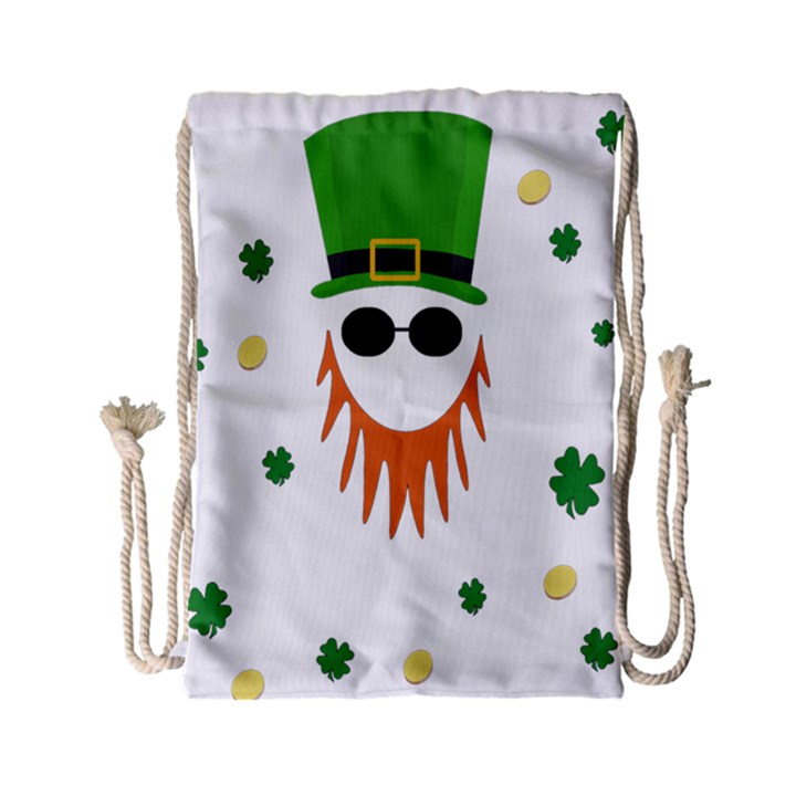 St. Patrick s day Drawstring Bag (Small)