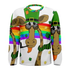 Irish Giraffe Men s Long Sleeve Tee