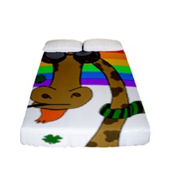 Irish Giraffe Fitted Sheet (full/ Double Size)