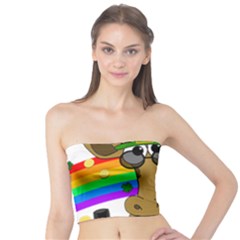 Irish Giraffe Tube Top by Valentinaart