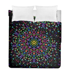 Fractal Texture Duvet Cover Double Side (full/ Double Size)