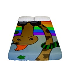 Irish Giraffe Fitted Sheet (full/ Double Size)