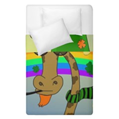 Irish Giraffe Duvet Cover Double Side (single Size)