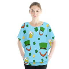 St. Patrick s day pattern Blouse