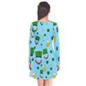 St. Patrick s day pattern Flare Dress View2