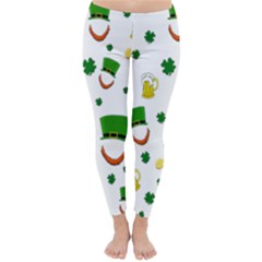 St  Patrick s Day Pattern Classic Winter Leggings