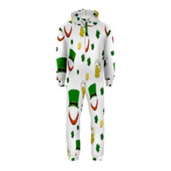 St  Patrick s Day Pattern Hooded Jumpsuit (kids) by Valentinaart