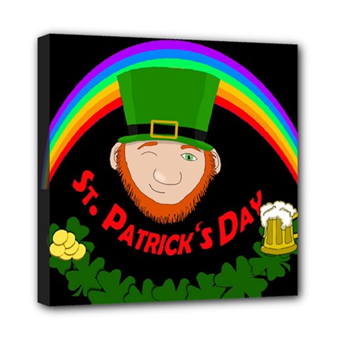 St  Patrick s Day Mini Canvas 8  X 8  by Valentinaart