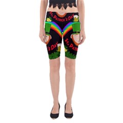 St  Patrick s Day Yoga Cropped Leggings