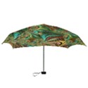 Fractal Artwork Pattern Digital Mini Folding Umbrellas View3